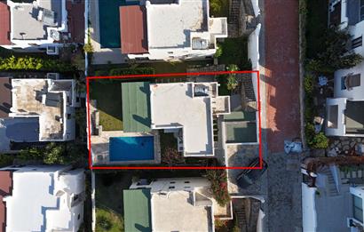 Bodrum Koyunbaba Deniz Manzaralı Havuzlu Villa