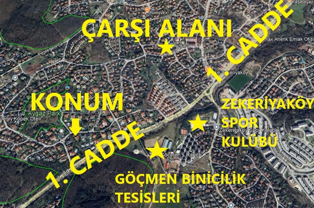 ZEKERİYAKÖY'DE DOĞANIN İÇİNDE ULTRA GENİŞ KİRALIK MÜSTAKİL VİLLA