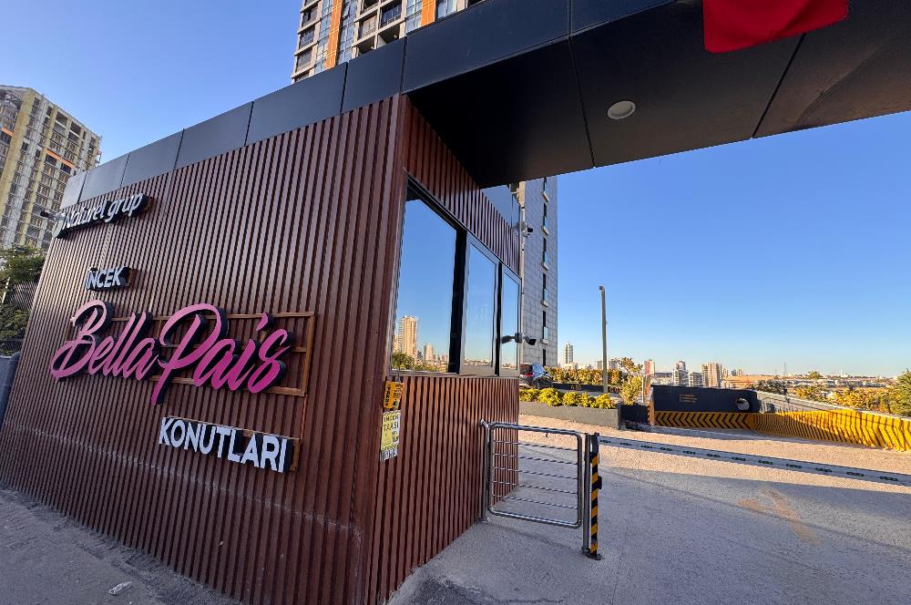 İNCEK BELLA PAİS KONUTLARINDA BAHÇE KULLANIMLI KİRALIK 1+1 DAİRE