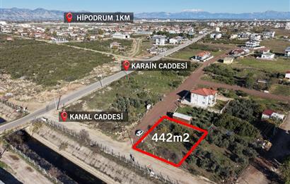 DÖŞEMALTI YENİKÖY 442m2 KONUT İMARLI SATILIK ARSA