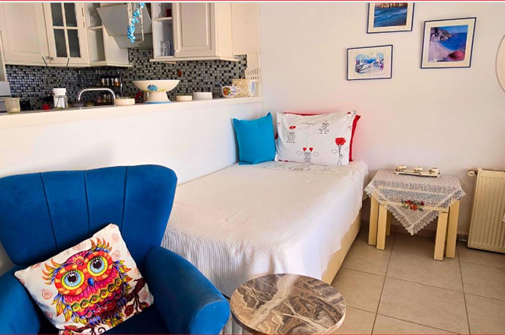 BODRUM KUMBAHÇE 2+ 1 FULL EŞYALI HAVUZLU  YILLIK KİRALIK DAİRE