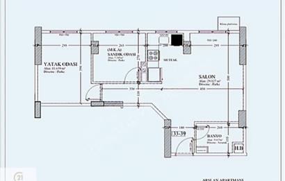 C21 PERFECT'TEN FIRIN SOKAKTA SATILIK 2+1 SIFIR OTURUM BAŞLADI