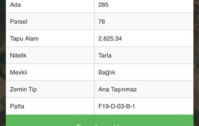 ERGENE VAKIFLAR MAHALLESİ SATILIK TARLA