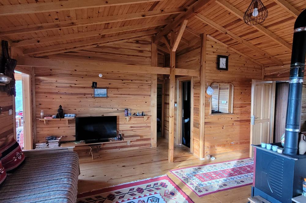 C21 BAL'DAN HAVRAN FAZLICA'DA SATILIK AHŞAP EV ve 8 DÖNÜMTARLASI