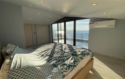 4+1 200 m2 , Panoramik Deniz Manzaralı ve Plajlı