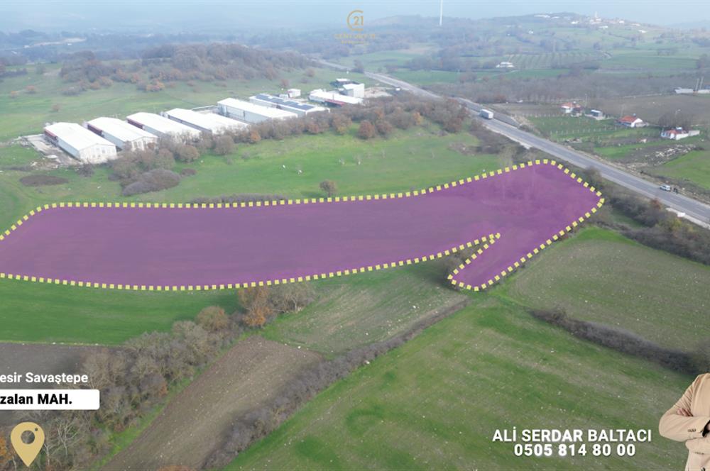 C21 Bal'dan Savaştepe Bozalan Mah. Satılık Tarla