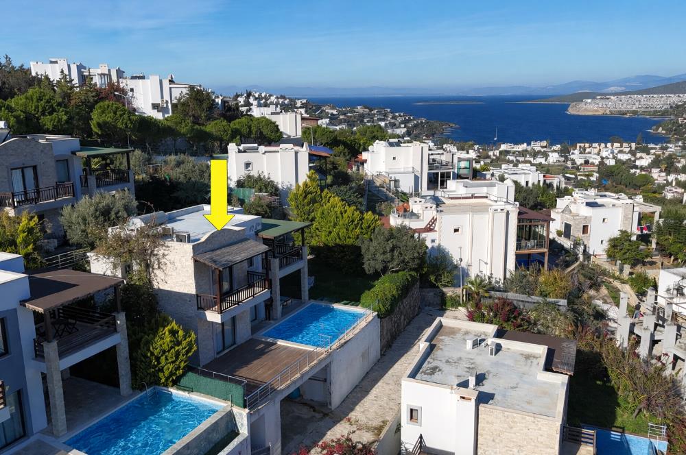 Bodrum Gündoğan’da Özel Havuzlu, Müstakil, Güvenlikli Site İçinde Lüks Yaşam    