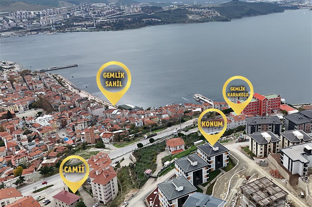 C21 Cius; Havuzlu Site İçerisinde Deniz Manzaralı Geniş Bahçeli
