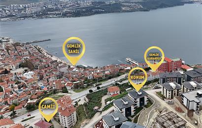 C21 Cius; Havuzlu Site İçerisinde Deniz Manzaralı Geniş Bahçeli