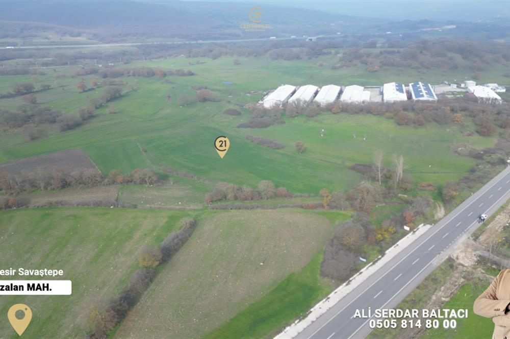 C21 Bal'dan Savaştepe Bozalan Mah. Satılık Tarla