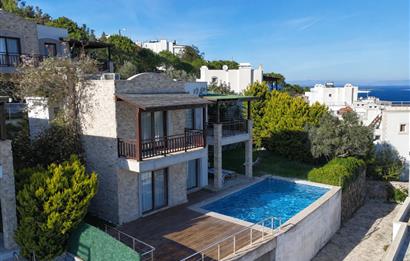 Bodrum Gündoğan’da Özel Havuzlu, Müstakil, Güvenlikli Site İçinde Lüks Yaşam    