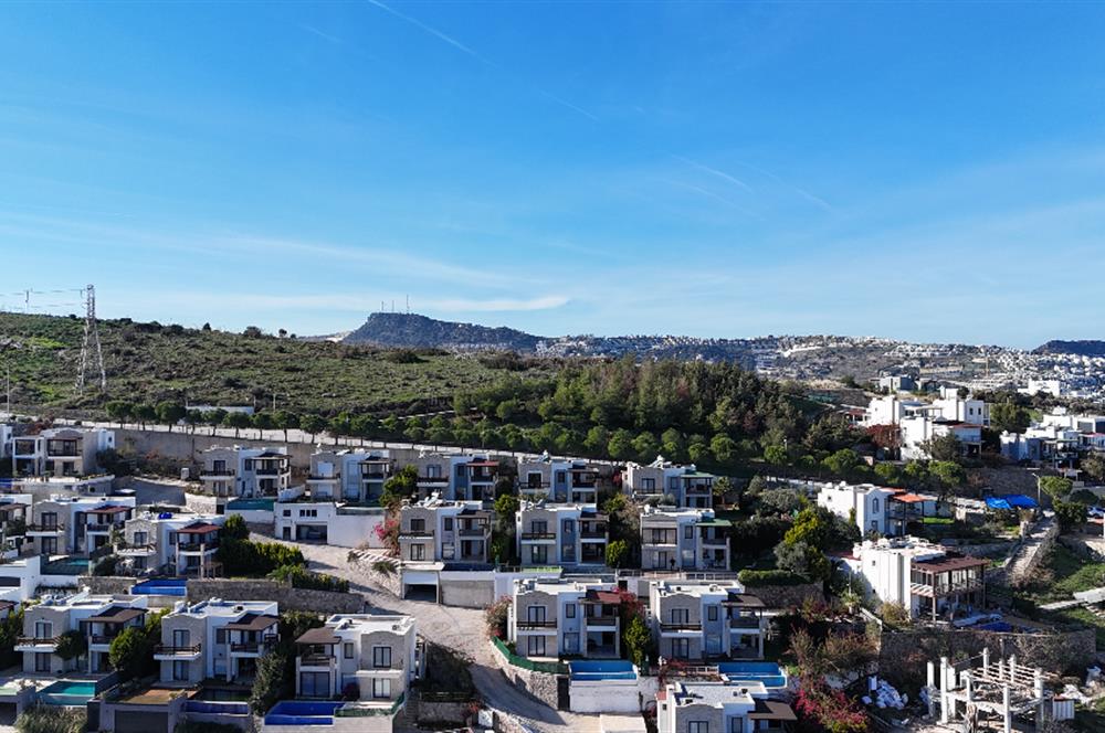 Bodrum Gündoğan’da Özel Havuzlu, Müstakil, Güvenlikli Site İçinde Lüks Yaşam    