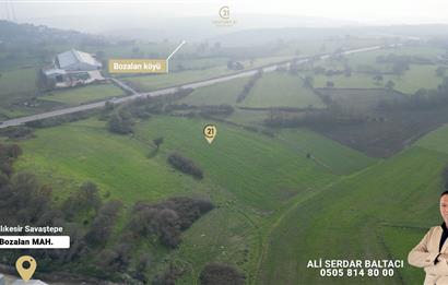C21 Bal'dan Savaştepe Bozalan Mah. Satılık Tarla