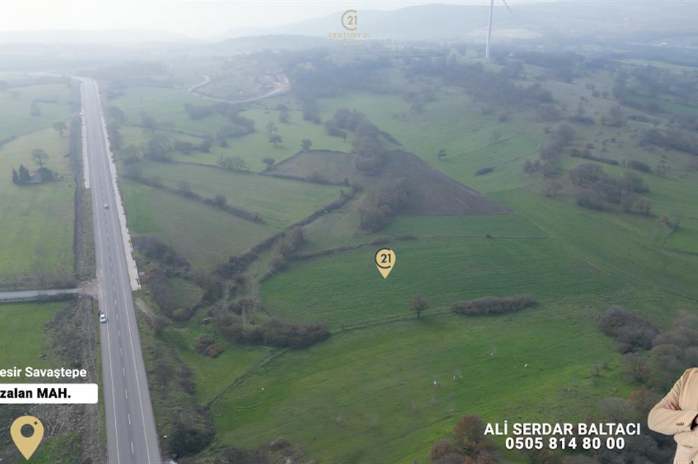 C21 Bal'dan Savaştepe Bozalan Mah. Satılık Tarla