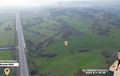 C21 Bal'dan Savaştepe Bozalan Mah. Satılık Tarla