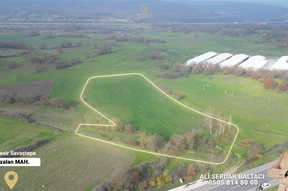 C21 Bal'dan Savaştepe Bozalan Mah. Satılık Tarla
