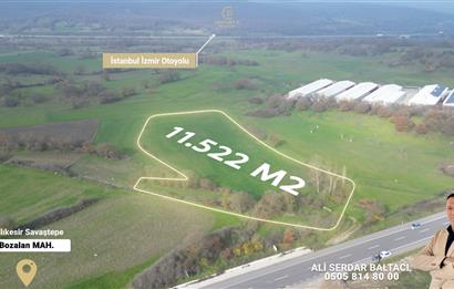 C21 Bal'dan Savaştepe Bozalan Mah. Satılık Tarla