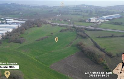 C21 Bal'dan Savaştepe Bozalan Mah. Satılık Tarla