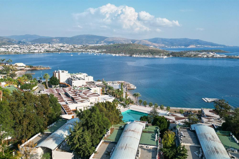 Bodrum Bitez Plajlı Sitede Kiralık Villa