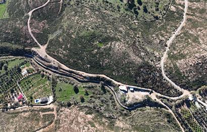 Bodrum Dereköy Kavakderesi’nde Dereye Cepheli, Yapı Kayıt Alanı Bulunan 8.437 m² Arazi