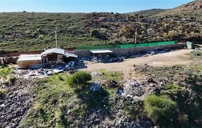 Bodrum Dereköy Kavakderesi’nde Dereye Cepheli, Yapı Kayıt Alanı Bulunan 8.437 m² Arazi