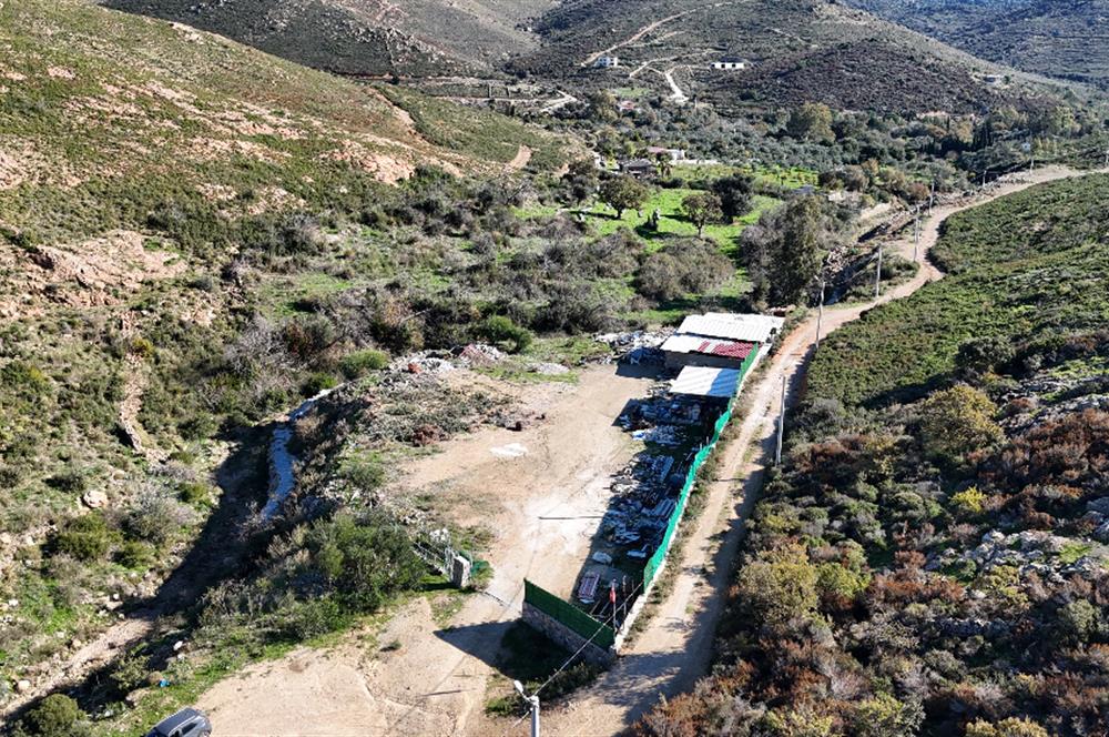 Bodrum Dereköy Kavakderesi’nde Dereye Cepheli, Yapı Kayıt Alanı Bulunan 8.437 m² Arazi