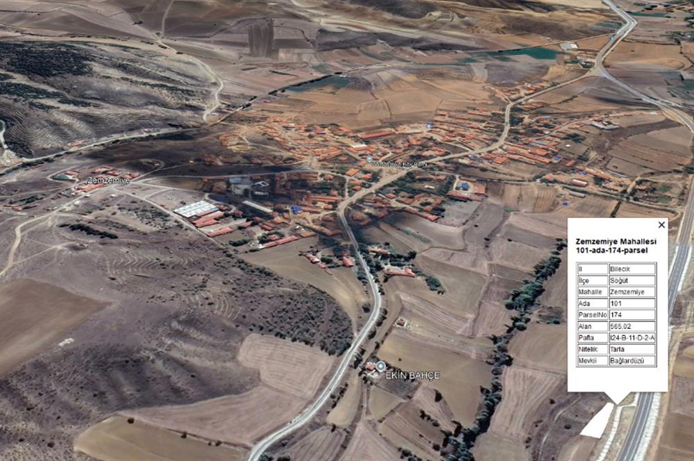 CENTURY 21 VİZYON'DAN ZEMZEMİYE'DE SATILIK TARLA