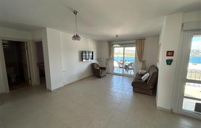 Bodrum Bitez Sarnıç Sitesi Plajlı Kiralık Üst Kat 2+1 Daire