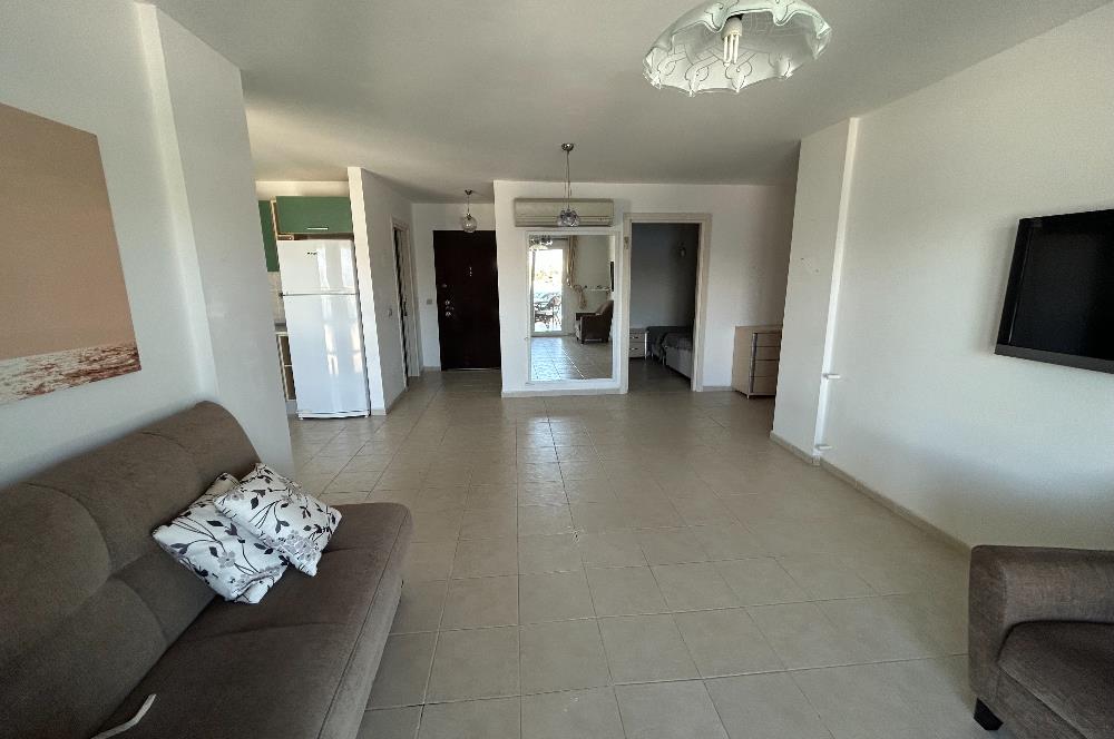 Bodrum Bitez Sarnıç Sitesi Plajlı Kiralık Üst Kat 2+1 Daire