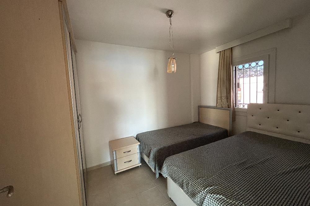 Bodrum Bitez Sarnıç Sitesi Plajlı Kiralık Üst Kat 2+1 Daire