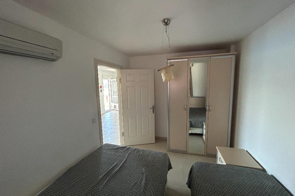 Bodrum Bitez Sarnıç Sitesi Plajlı Kiralık Üst Kat 2+1 Daire