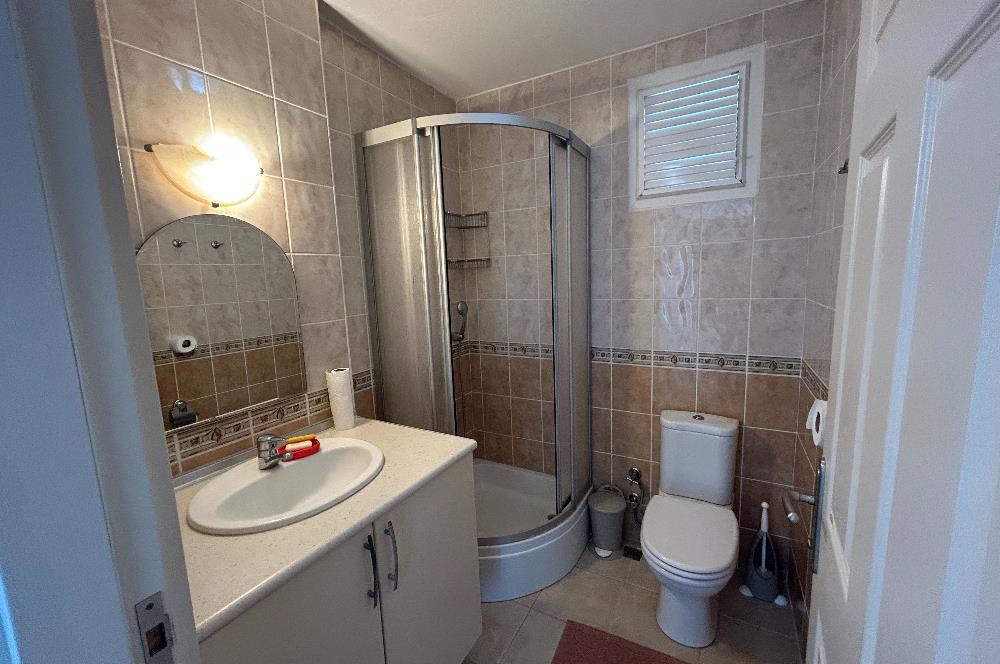 Bodrum Bitez Sarnıç Sitesi Plajlı Kiralık Üst Kat 2+1 Daire