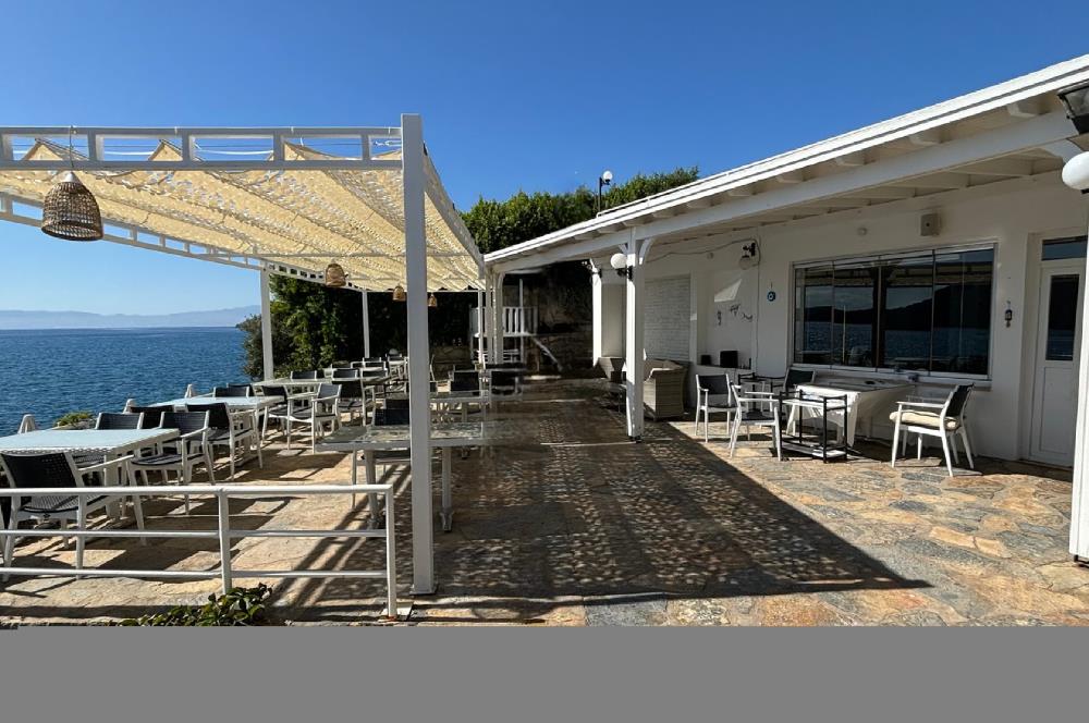 Bodrum Bitez Sarnıç Sitesi Plajlı Satılık Bahçe Katı 3+1 Daire