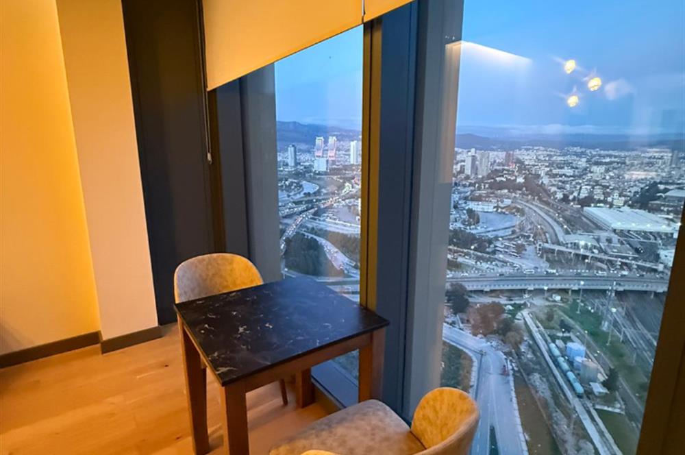 İzmirin İkonik Projesi Mahall Bomontide Prestijli Satilik 1+0