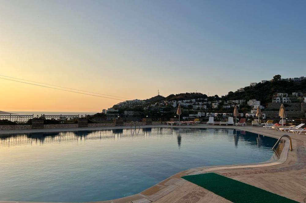 Bodrum Gümüşlük de Satılık Deniz Manzaralı Villa
