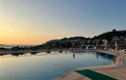 Bodrum Gümüşlük de Satılık Deniz Manzaralı Villa