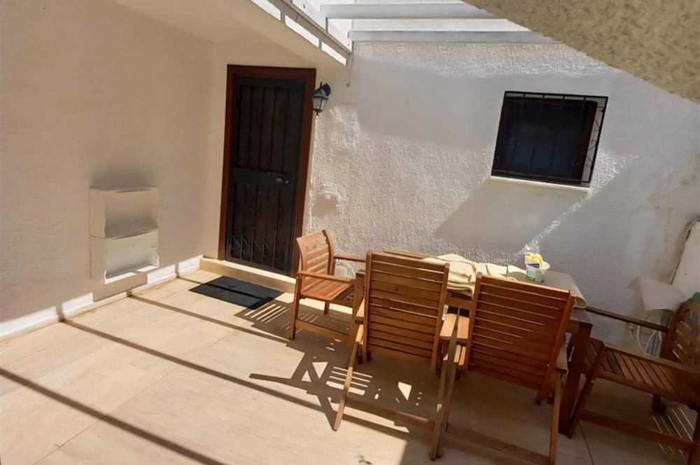 Bodrum Bağla Bank Ev Sitesi'nde Manzaralı Yazlık Kiralık Dubleks