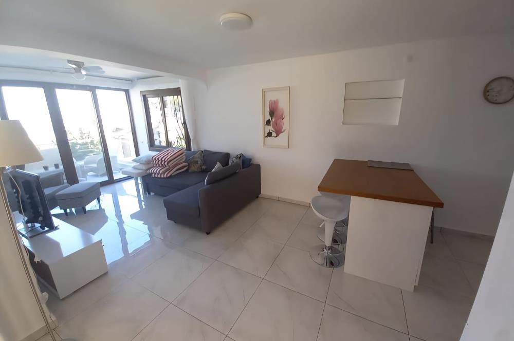 Bodrum Bağla Bank Ev Sitesi'nde Manzaralı Yazlık Kiralık Dubleks