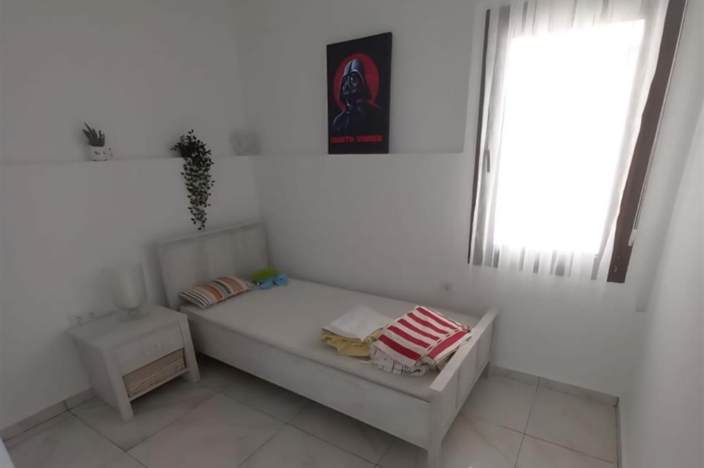 Bodrum Bağla Bank Ev Sitesi'nde Manzaralı Yazlık Kiralık Dubleks