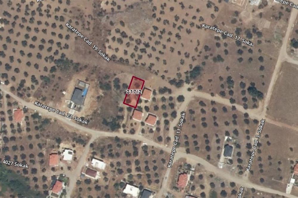 Gömeç Karaağaç'ta Satılık, 500 m² Villa Arsası