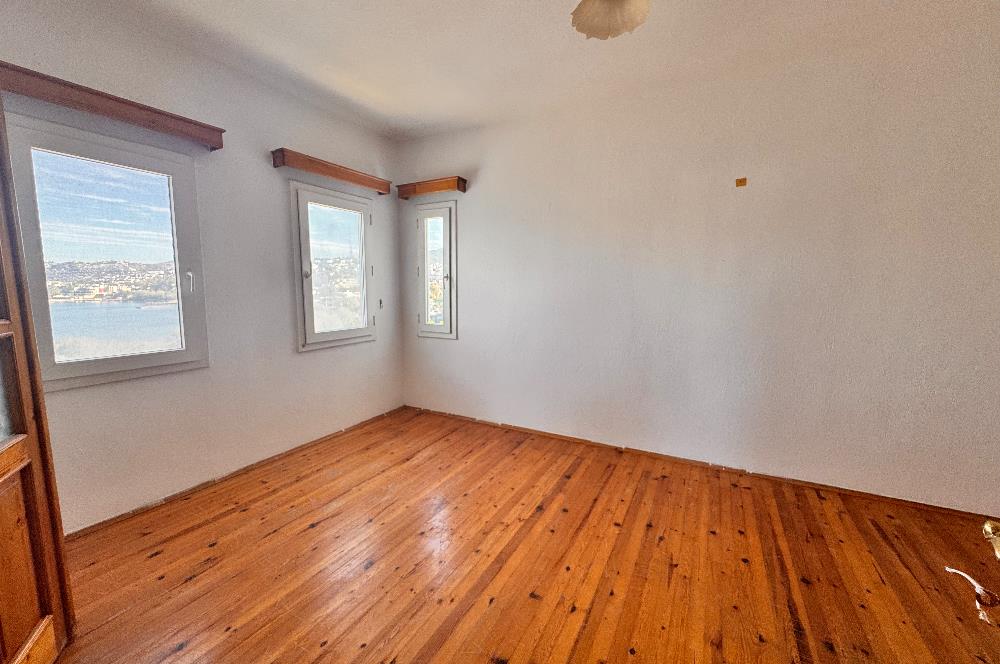 Bodrum Yalıkavak Tilkicikte Yıllık Kiralık Panoramik Deniz Manzaralı Denize Sıfır 3+1 Eşyasız Daire