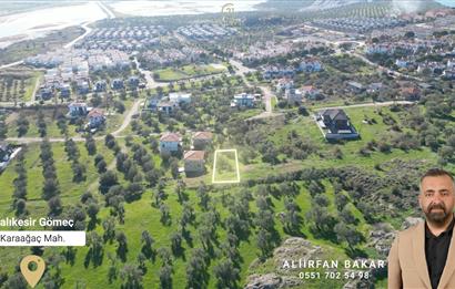 Gömeç Karaağaç'ta Satılık, 500 m² Villa Arsası