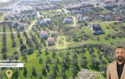 Gömeç Karaağaç'ta Satılık, 500 m² Villa Arsası