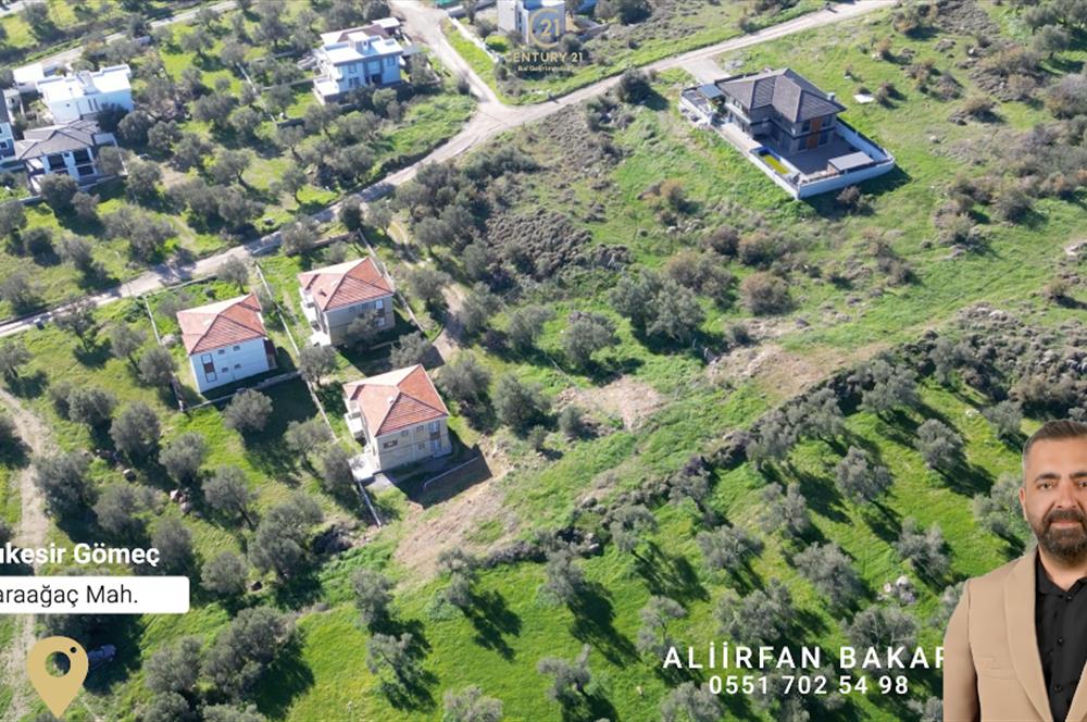 Gömeç Karaağaç'ta Satılık, 500 m² Villa Arsası