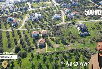 Gömeç Karaağaç'ta Satılık, 500 m² Villa Arsası - 2 - 30653