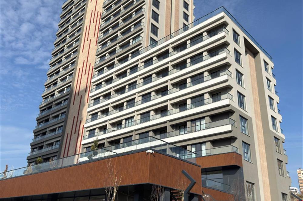 Bordo Yaşam’da 16. Kat | Manzaralı | Sıfır 1+1 | Havuz–Spor–OtoP