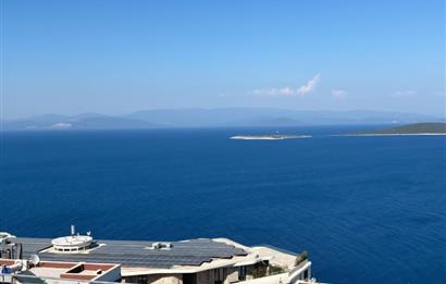 Bodrum Gündoğan Kızılburunda Eşsiz Deniz Manzaralı Satılık Daire