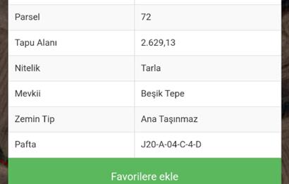 C21 LOCA'DAN BİGADİÇ ÇAMKÖY'DE DOĞA MANZARALI SATILIK TARLALAR