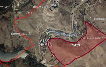 MÜHYE'DE ESKİ 896 PARSEL YENİ 158/1 DE 455 m2 SATILIK ARSA