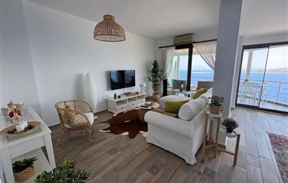 Bodrum Gündoğan Kızılburunda Eşsiz Deniz Manzaralı Satılık Daire